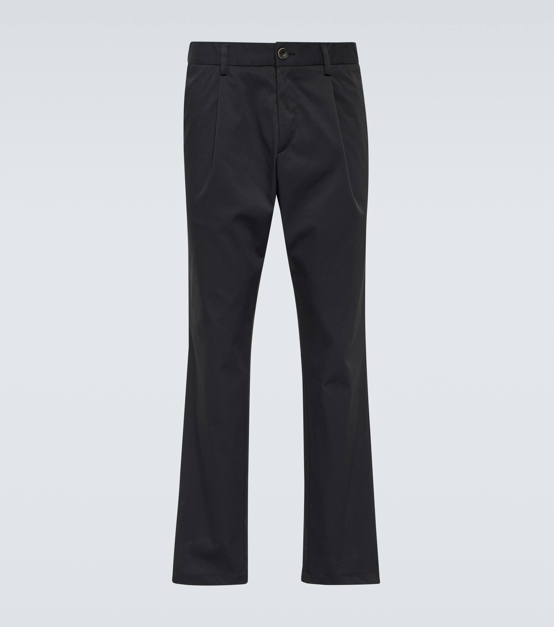 Twill slim pants - 1