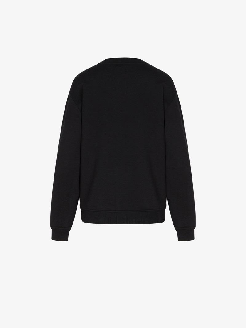GIVENCHY pearls embroidered sweatshirt 4