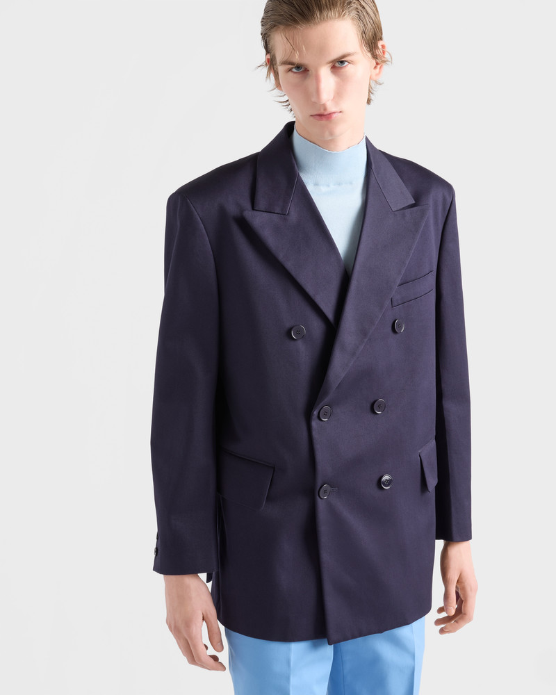 Double-breasted cotton jacket 3