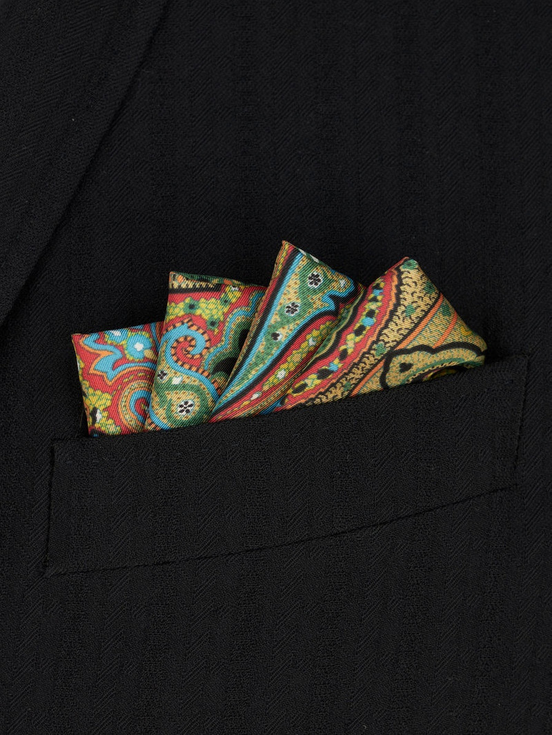 Etro POCKET SQUARE WITH PRINT outlook