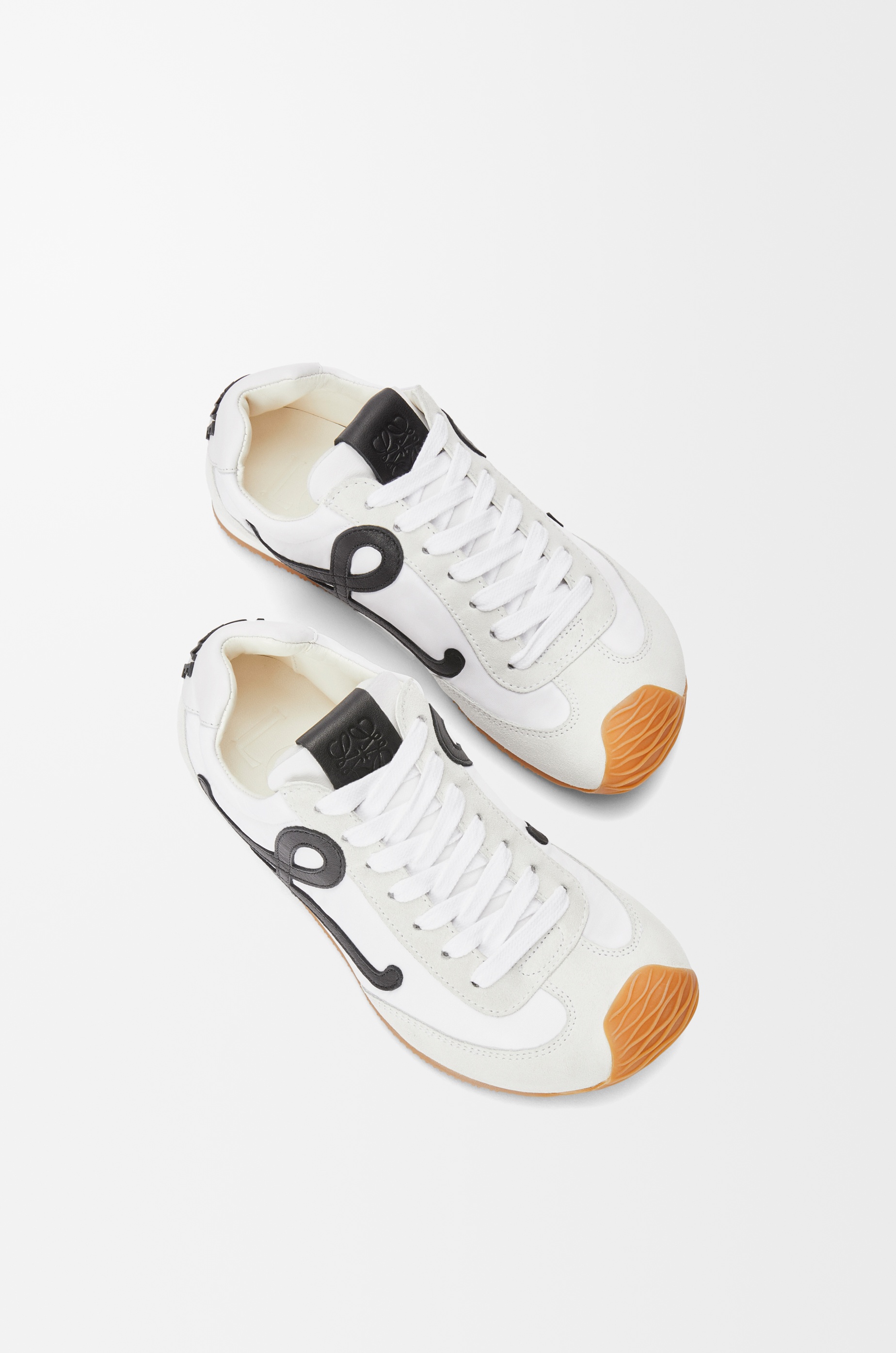 Ballet Runner 2.0 in nylon and calfskin - 4