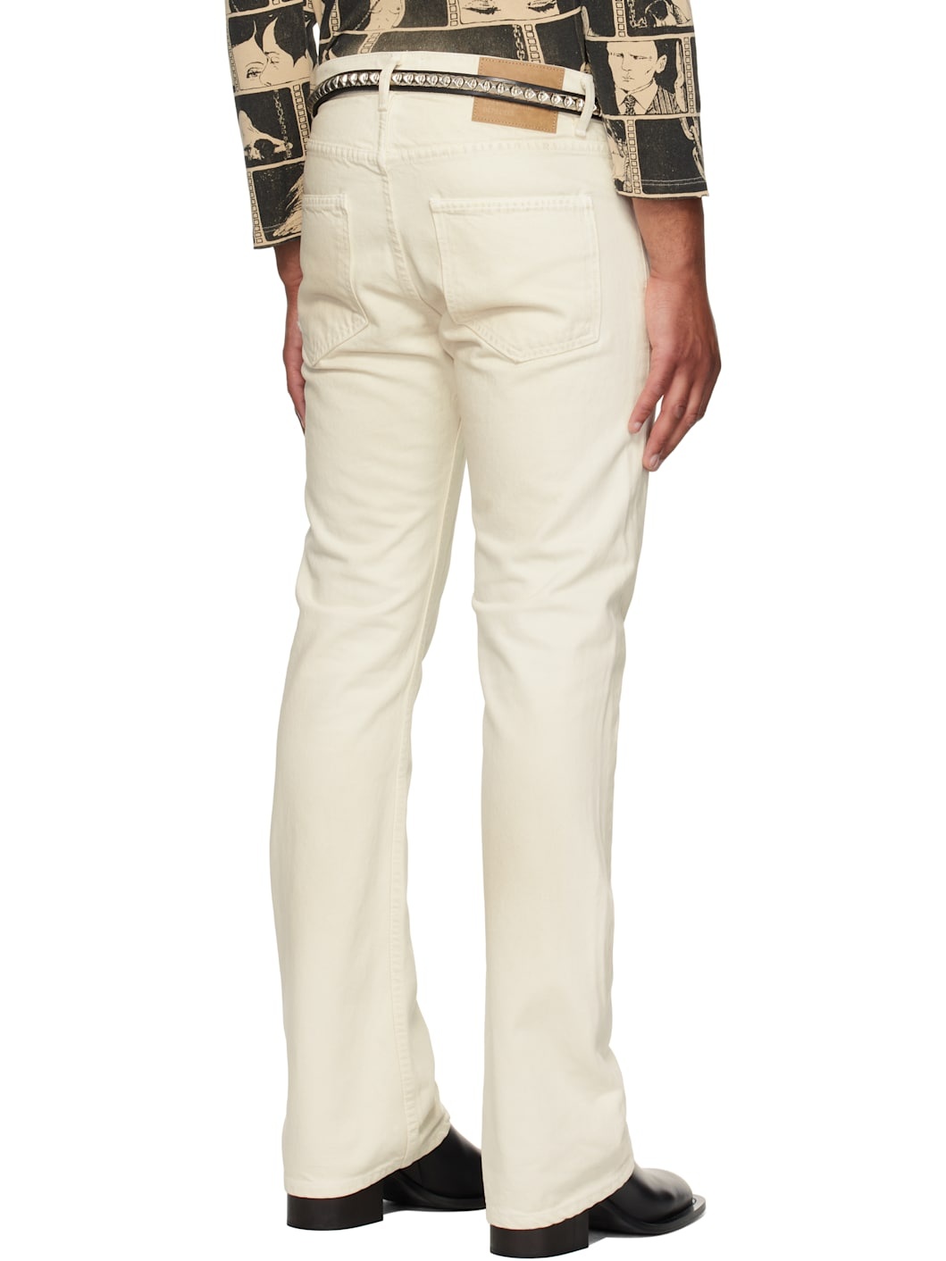 Off-White Classic Flare Leg Jeans - 3