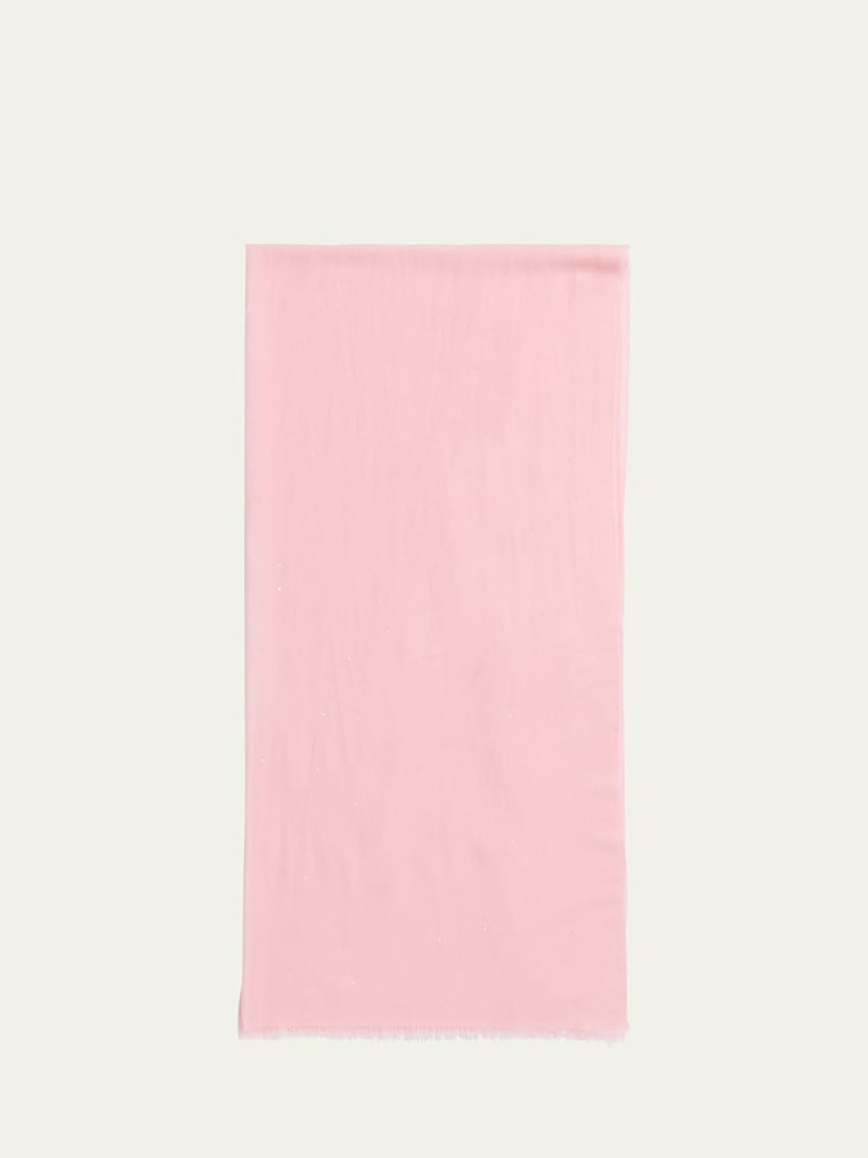 Raissa Sequined Wool-Blend Scarf 1