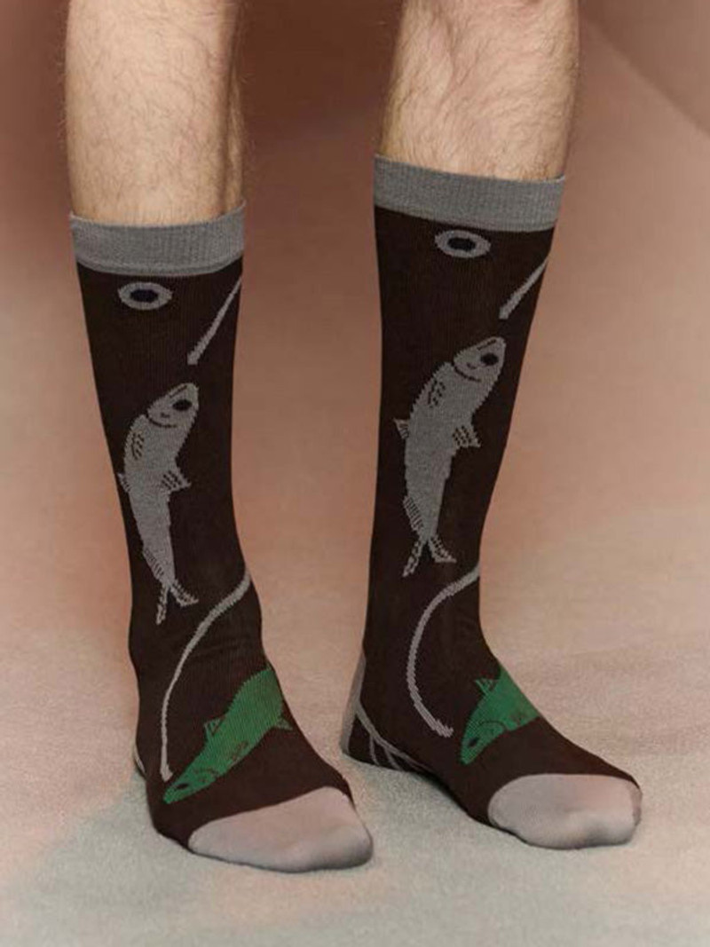 HENRIK VIBSKOV CATCH MATCH SOCKS  - CATCH BROWN outlook