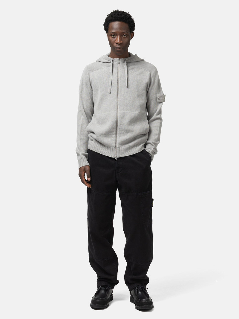 Stone Island Ghost Piece Cashmere Hoodie Dust outlook