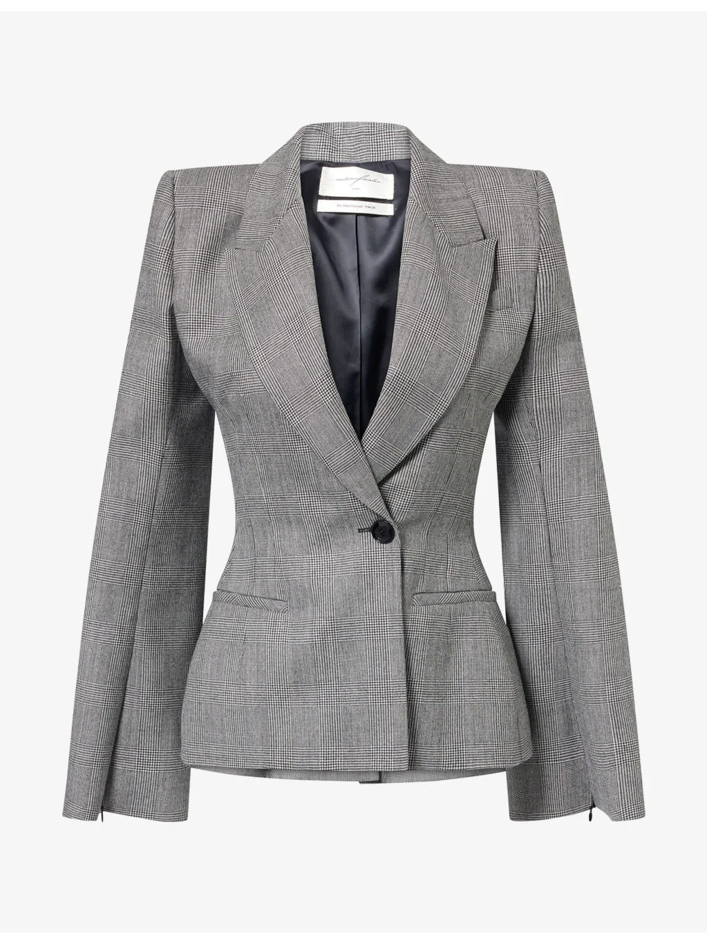 Madame Single-Breasted Wool Blazer - 1