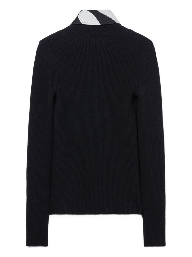 PUCCI layered top outlook