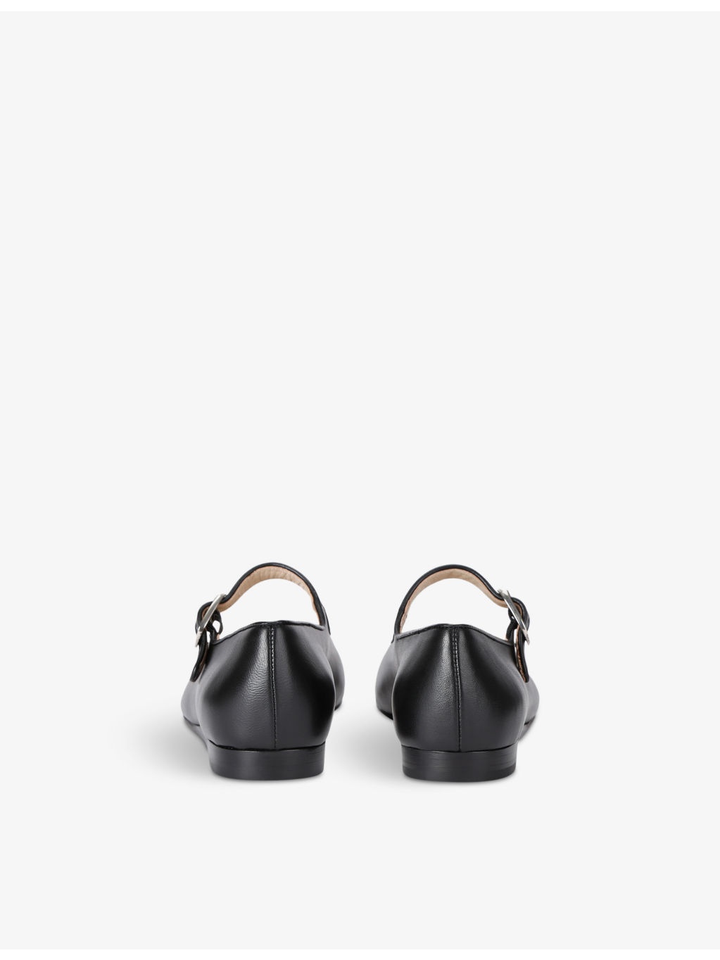 Mary Jane leather ballet flats - 4