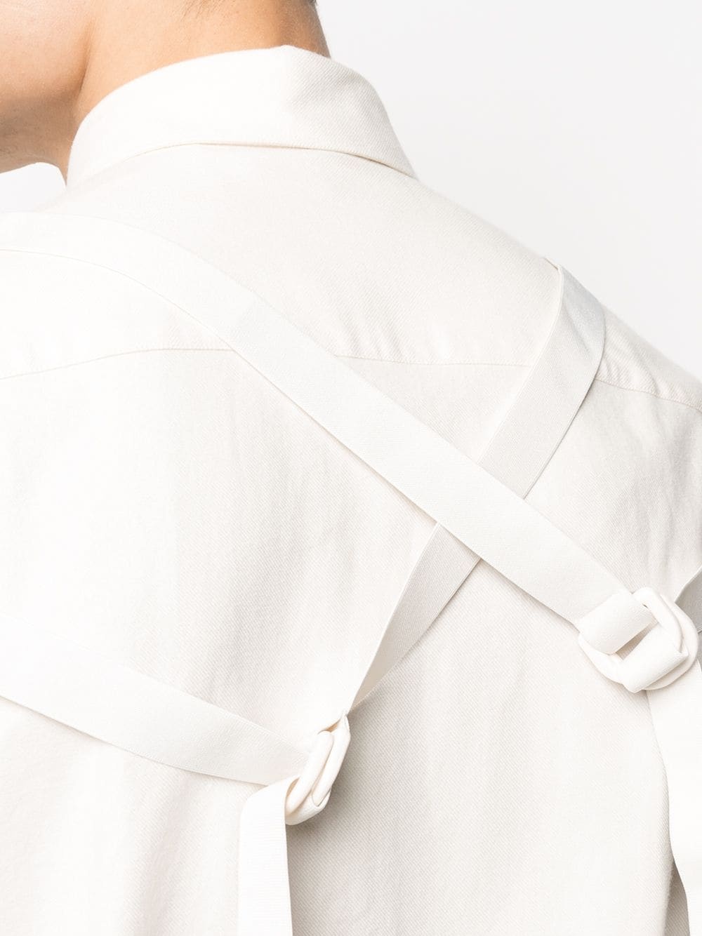 long-sleeved strappy shirt - 5