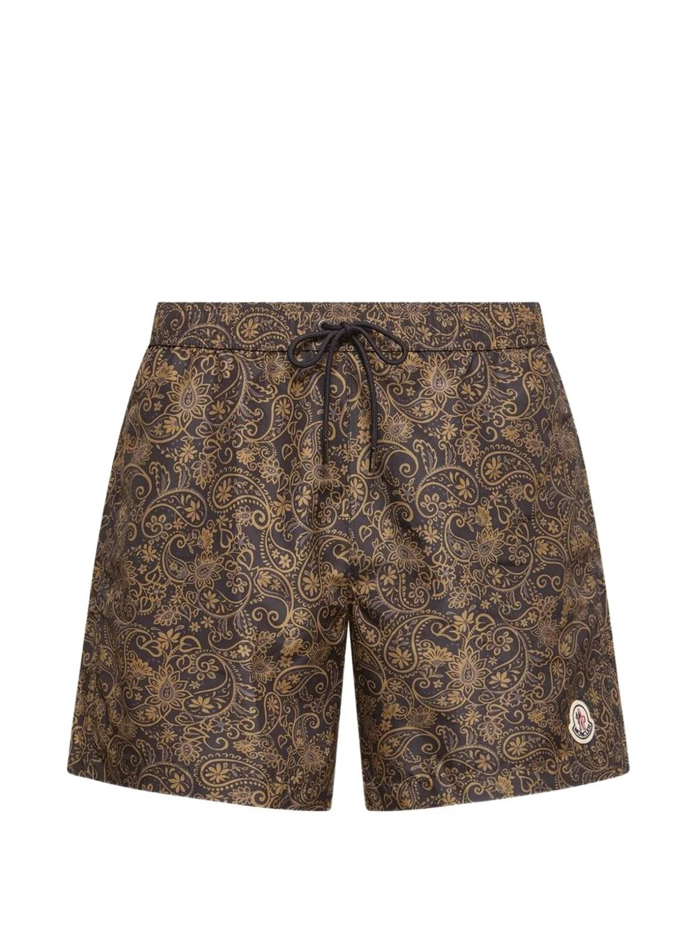 paisley drawstring swim shorts - 1