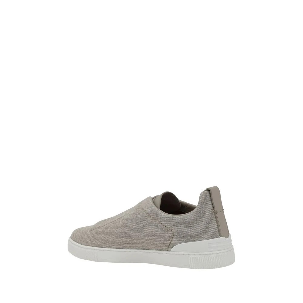 STYLISH SLIP-ON SNEAKERS WITH LOGOED INSOLE - 3