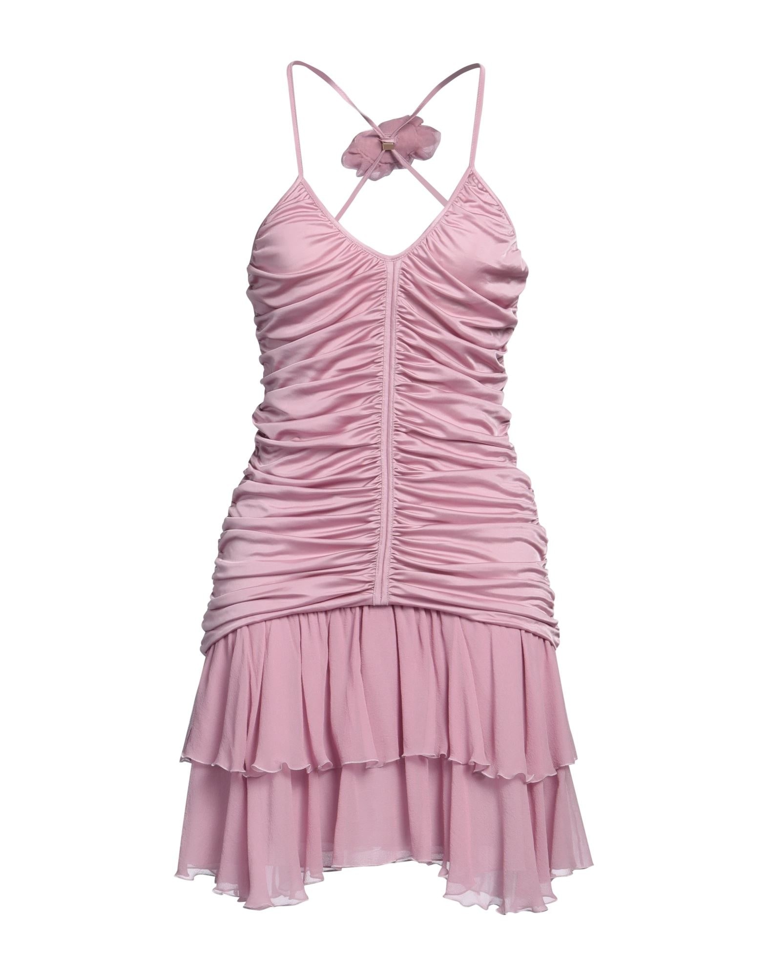Pink Women's Short Dress - 1