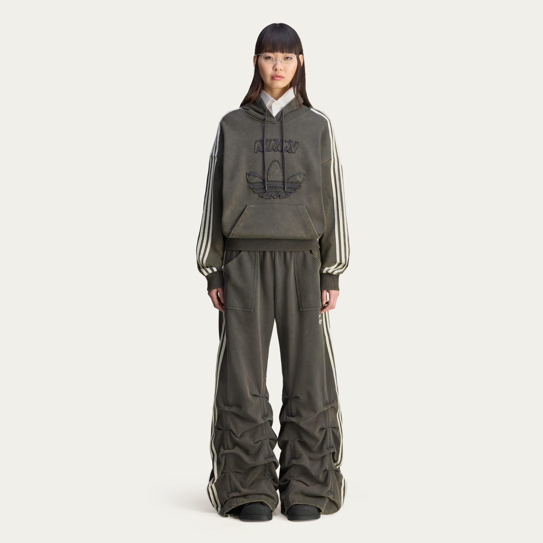 adidas by Avavav Shoulderless Hoodie - 4