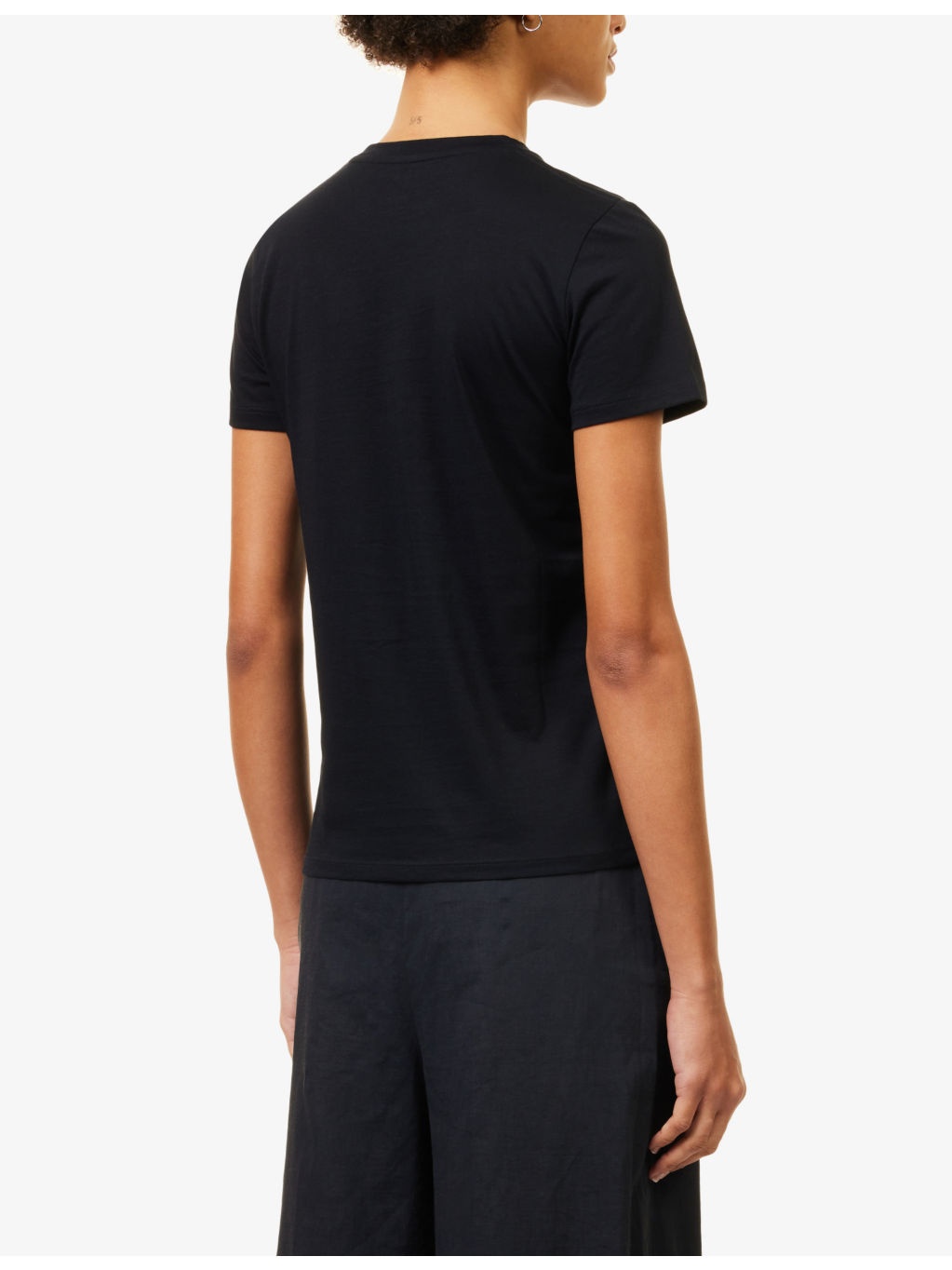 Essential round-neck cotton-jersey T-shirt - 4