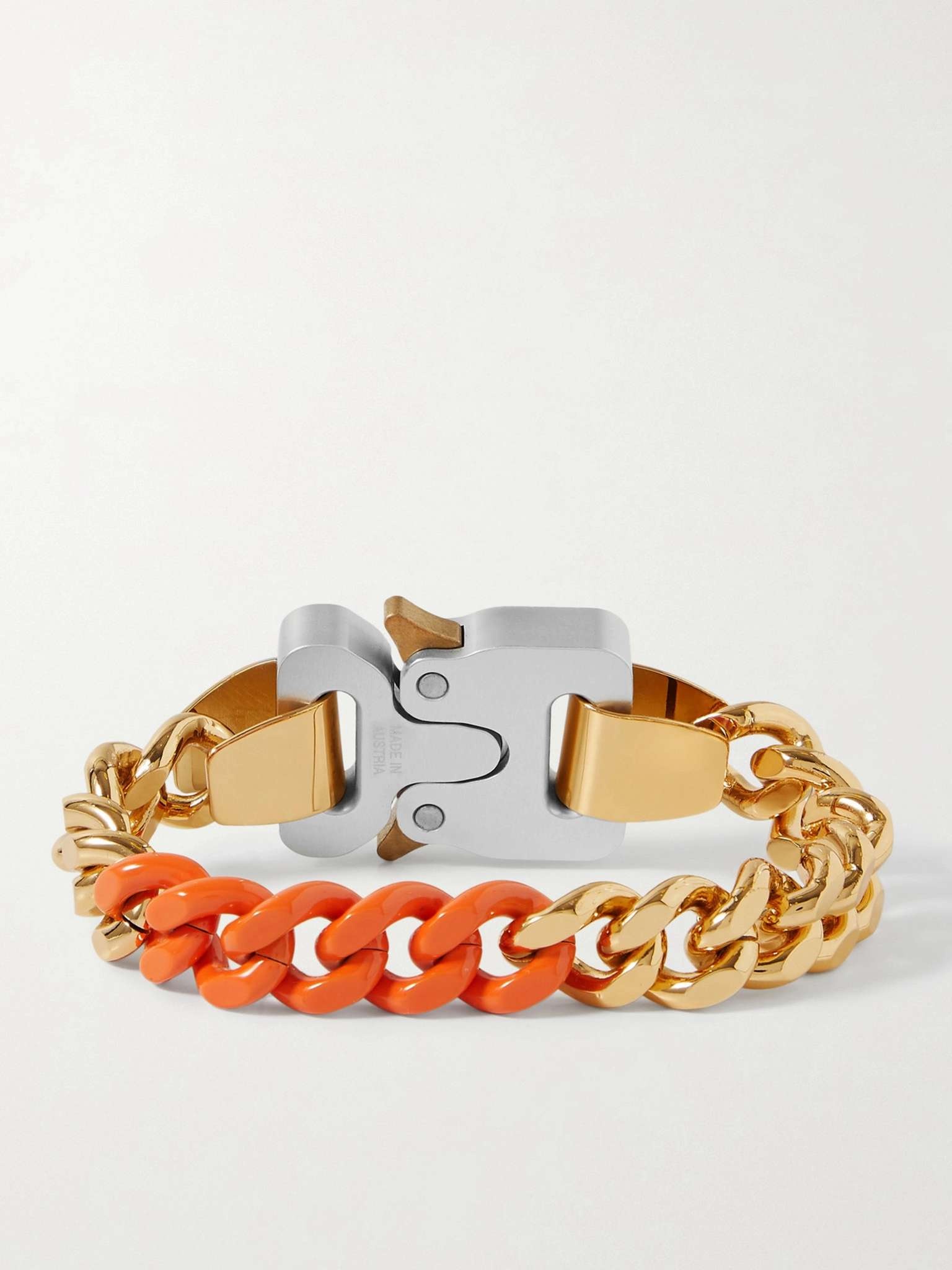 Gold-Tone and Enamel Bracelet - 3