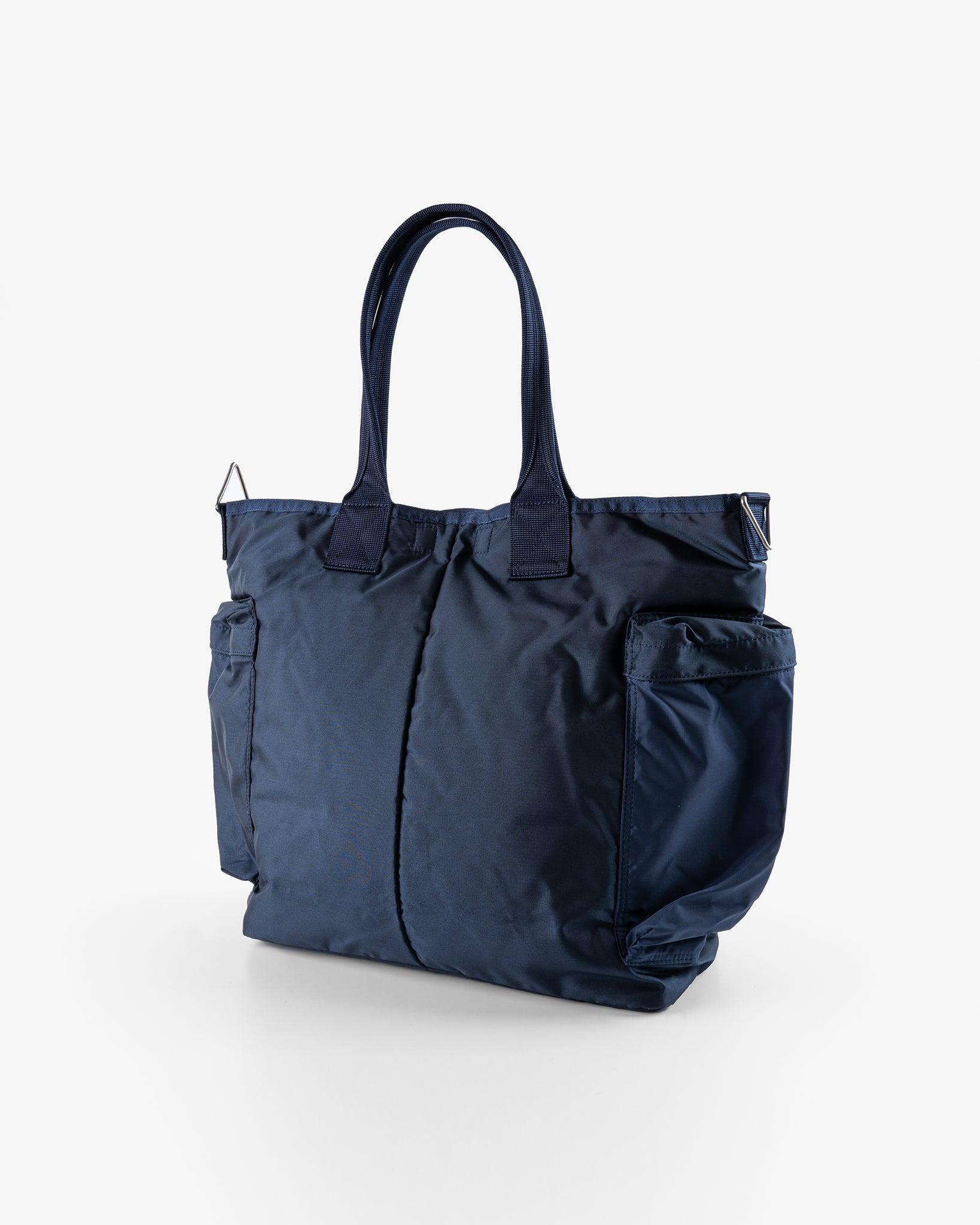 POR-FOR-TOTE-NAV Porter - Yoshida & Co. - Force 2Way Tote Bag - Navy Blue - 4