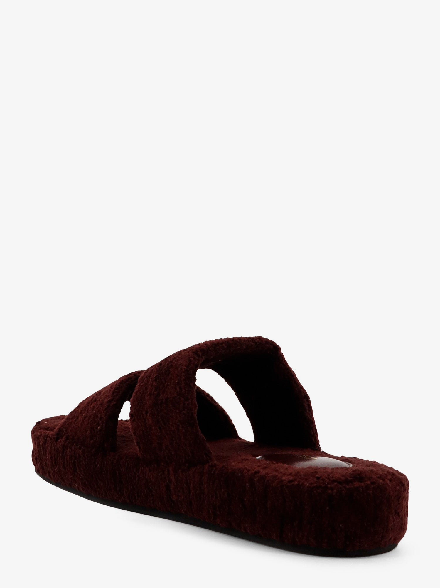 Celine Women Triomphe Fur Shearling Slides - 3