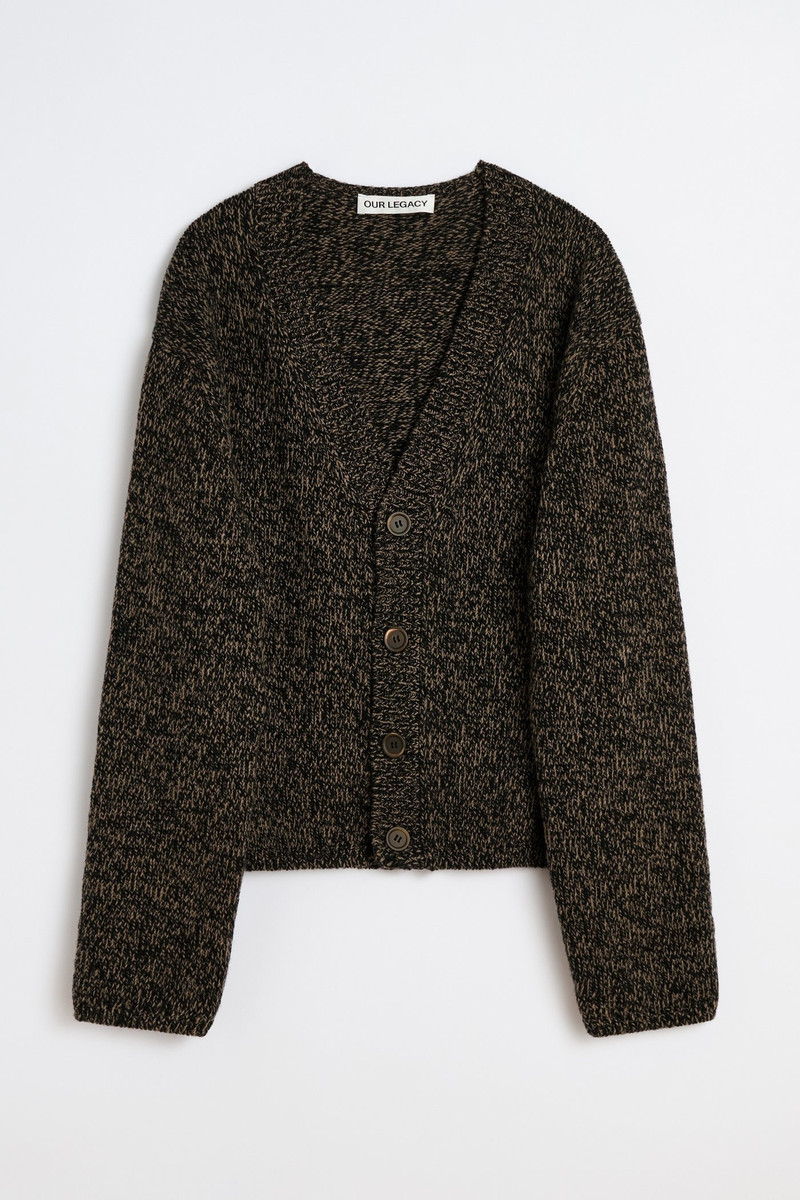 Our Legacy Academy Cardigan Bear Twist Mouline Wool 1