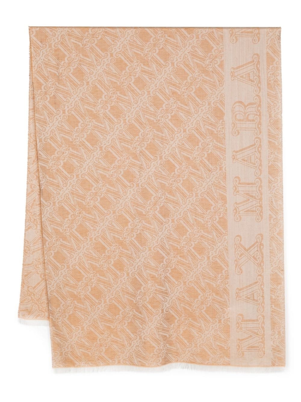 Eleonor logo-jacquard scarf - 1