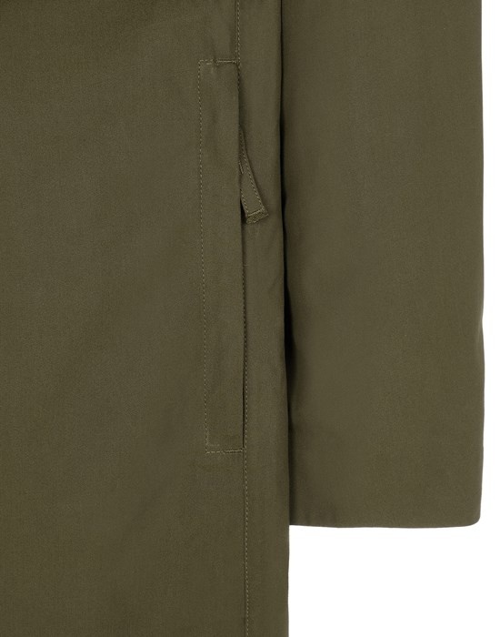 703F1 STONE ISLAND GHOST PIECE_O-VENTILE® MILITARY GREEN - 5
