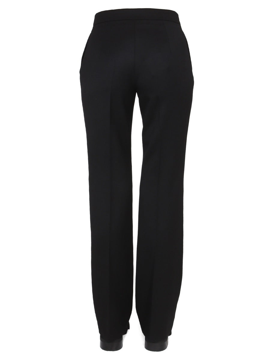 Moschino Women Wool Grain De Poudre Pants - 4