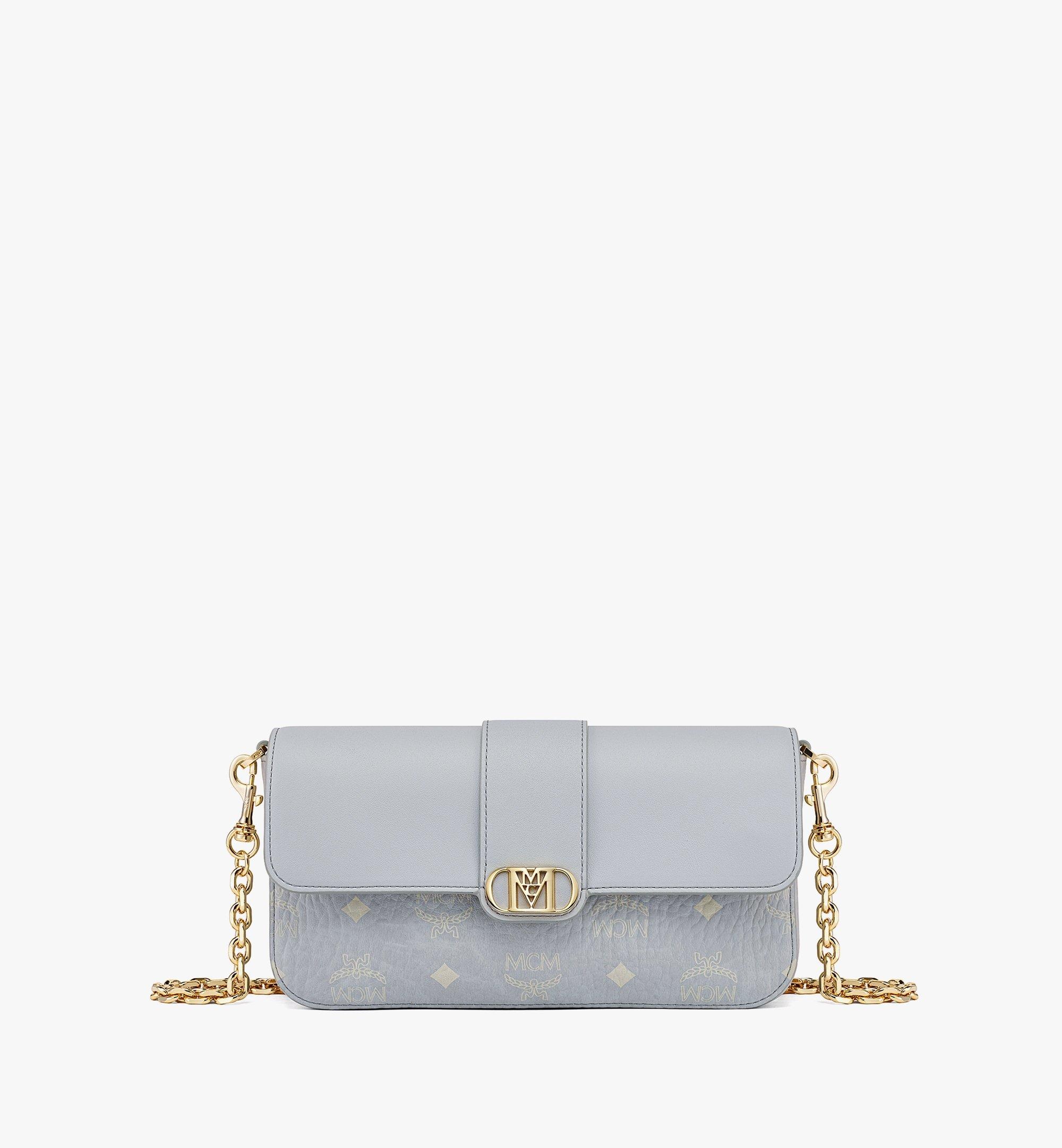 Mcm Mini Mode Travia Crossbody Bag - Neutrals