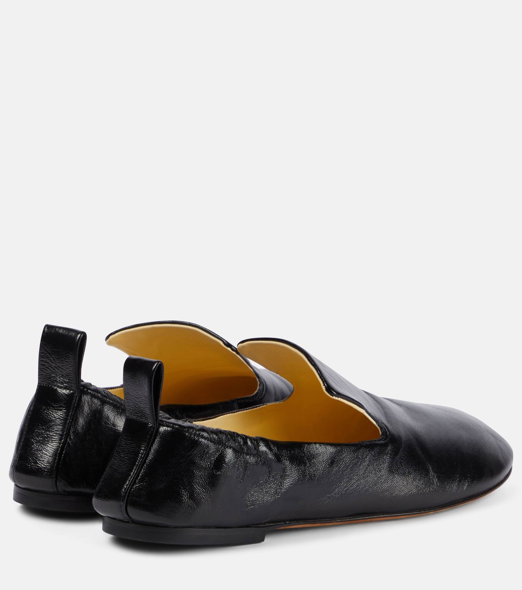 Glove leather flats - 2