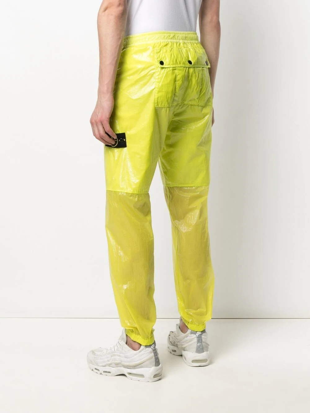 panelled tapered track pants - 4