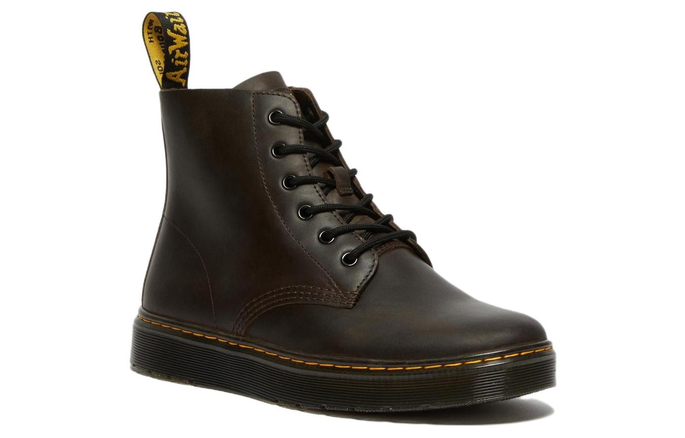 Dr. Martens Thurston Crazy Horse Leather Chukka Boots 'Dark Brown' 27779201 - 2