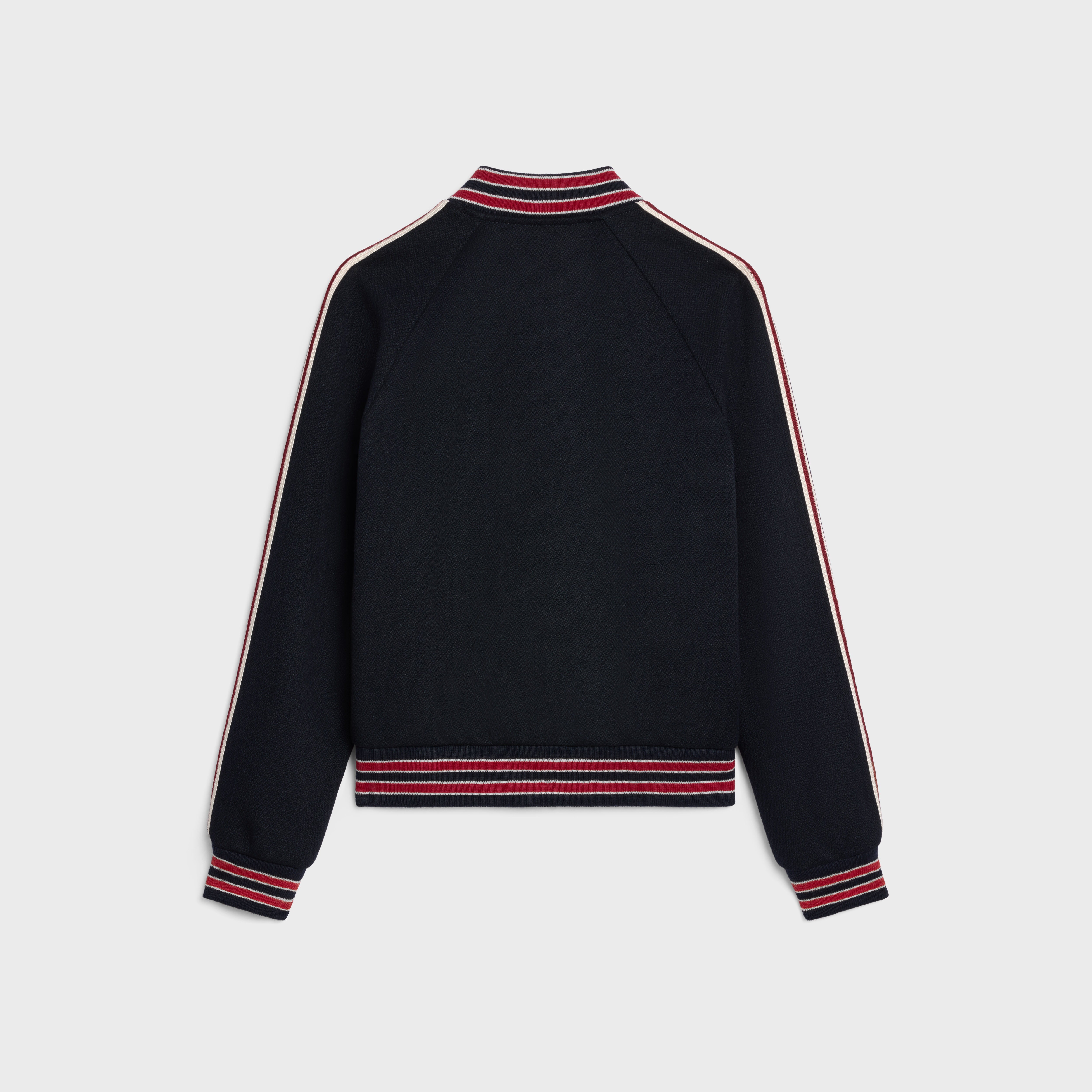 teddy jacket in textured wool - 2