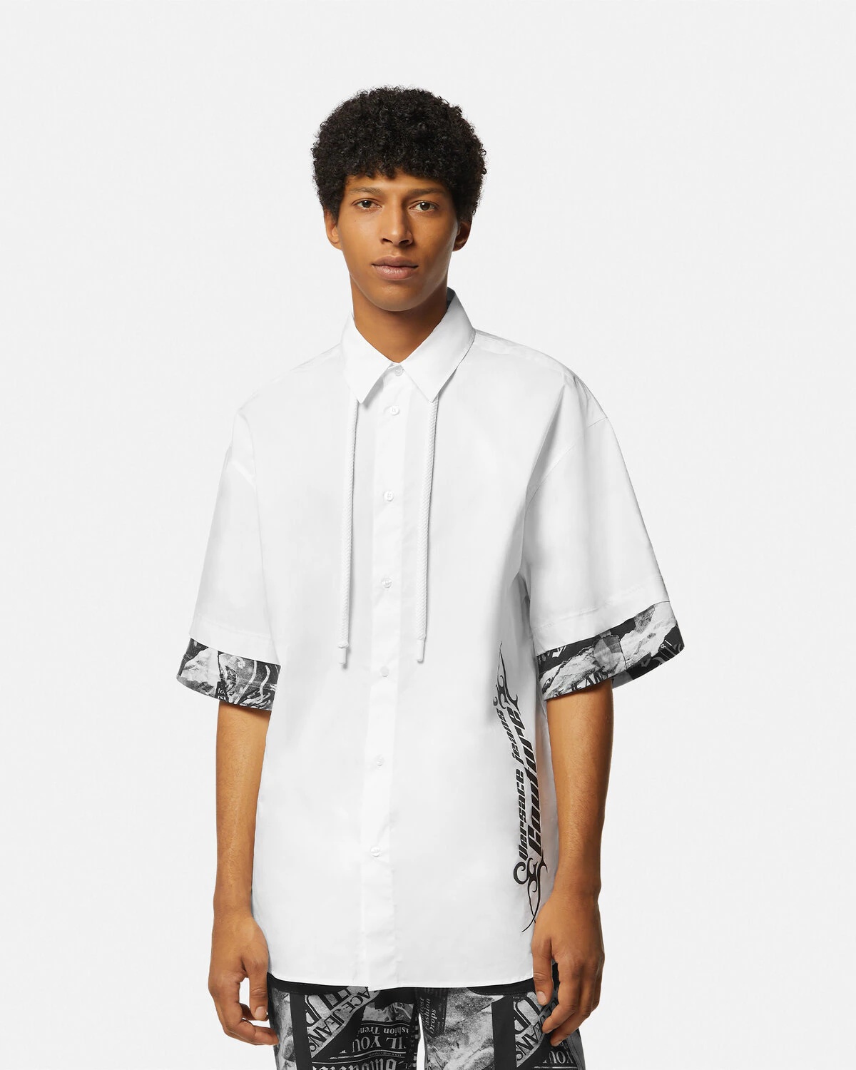 Magazine Short-Sleeved Shirt - 4