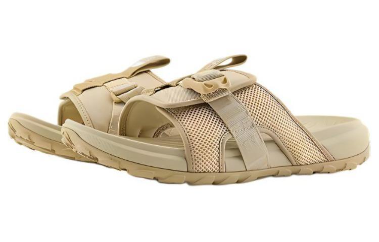 THE NORTH FACE Explore Camp Slides 'Gravel Khaki Stone' NF0A8A8Y-PV6 - 2