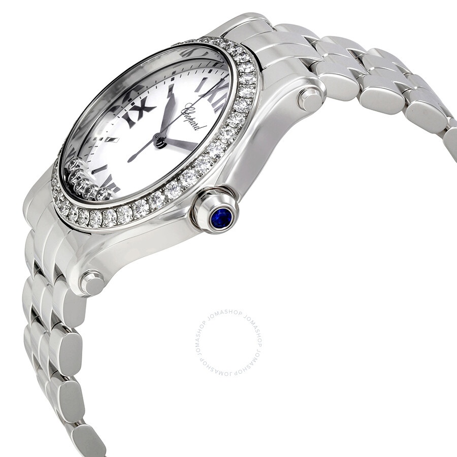 Chopard Happy Sport White Dial Ladies Watch 278582-3004 - 2