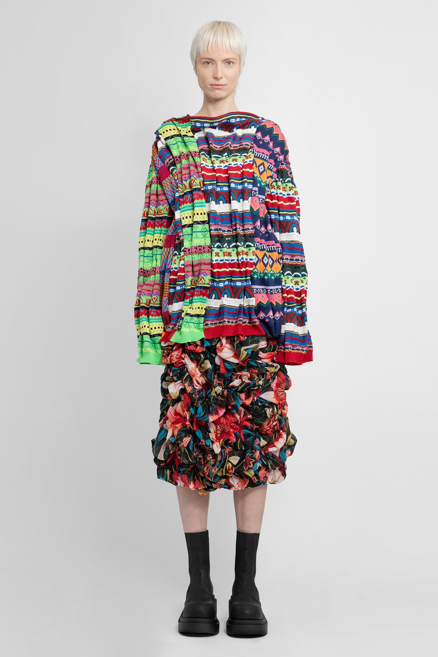 COMME DES GARCONS WOMAN MULTICOLOR KNITWEAR - 5