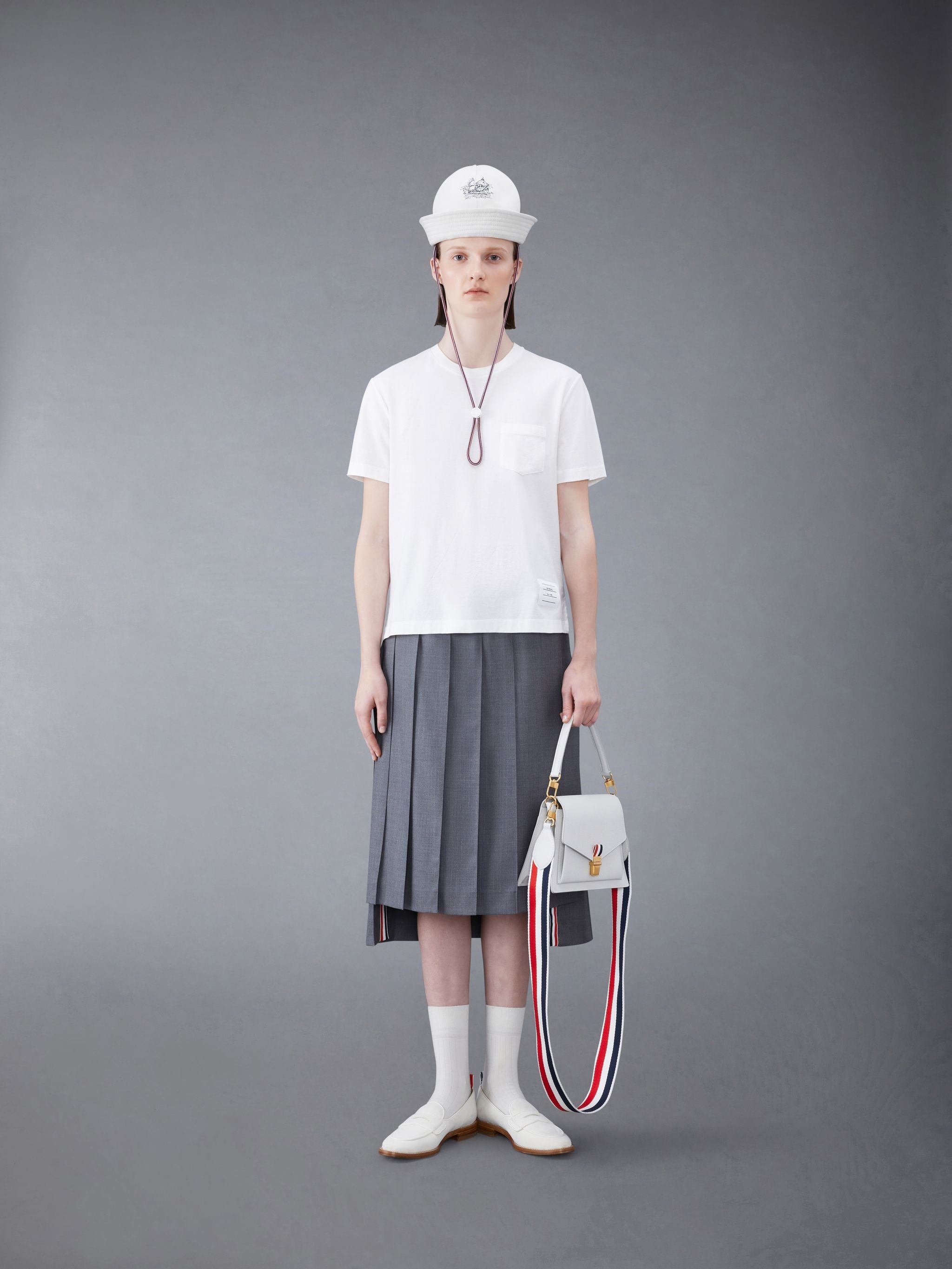 Cotton Crepe Jersey Pocket Tee - 3