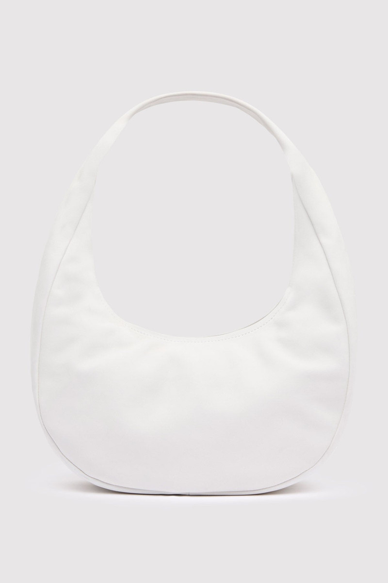 Oval Mini Bag - Cool White 5