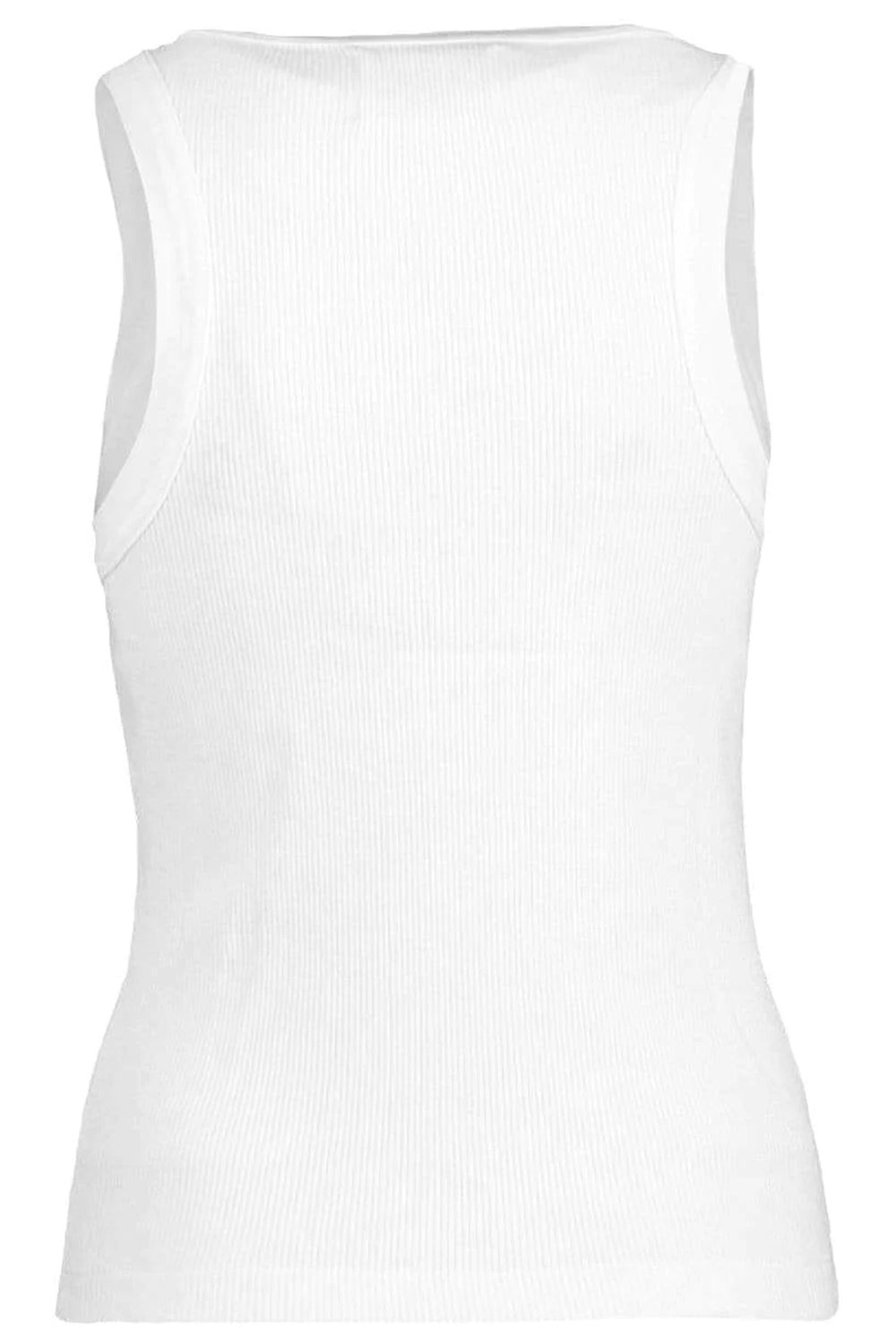 Isabel Rib Tank - White - 3