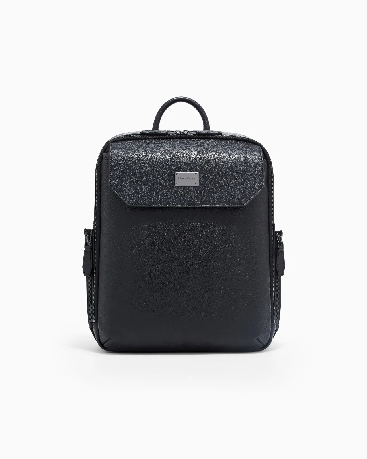 TUMBLED LEATHER BACKPACK - 1