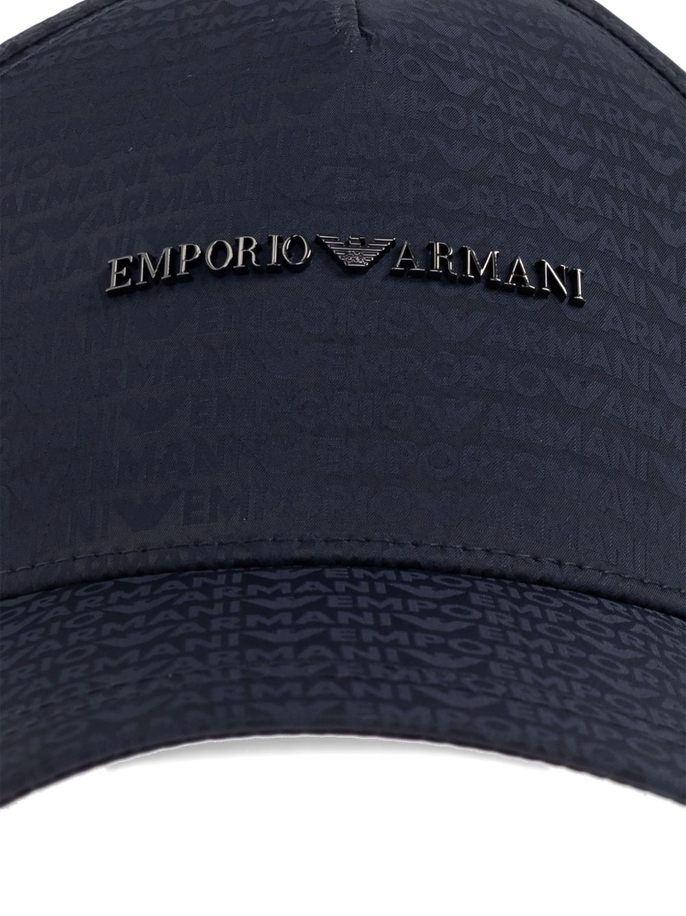 logo-plaque baseball cap - 3