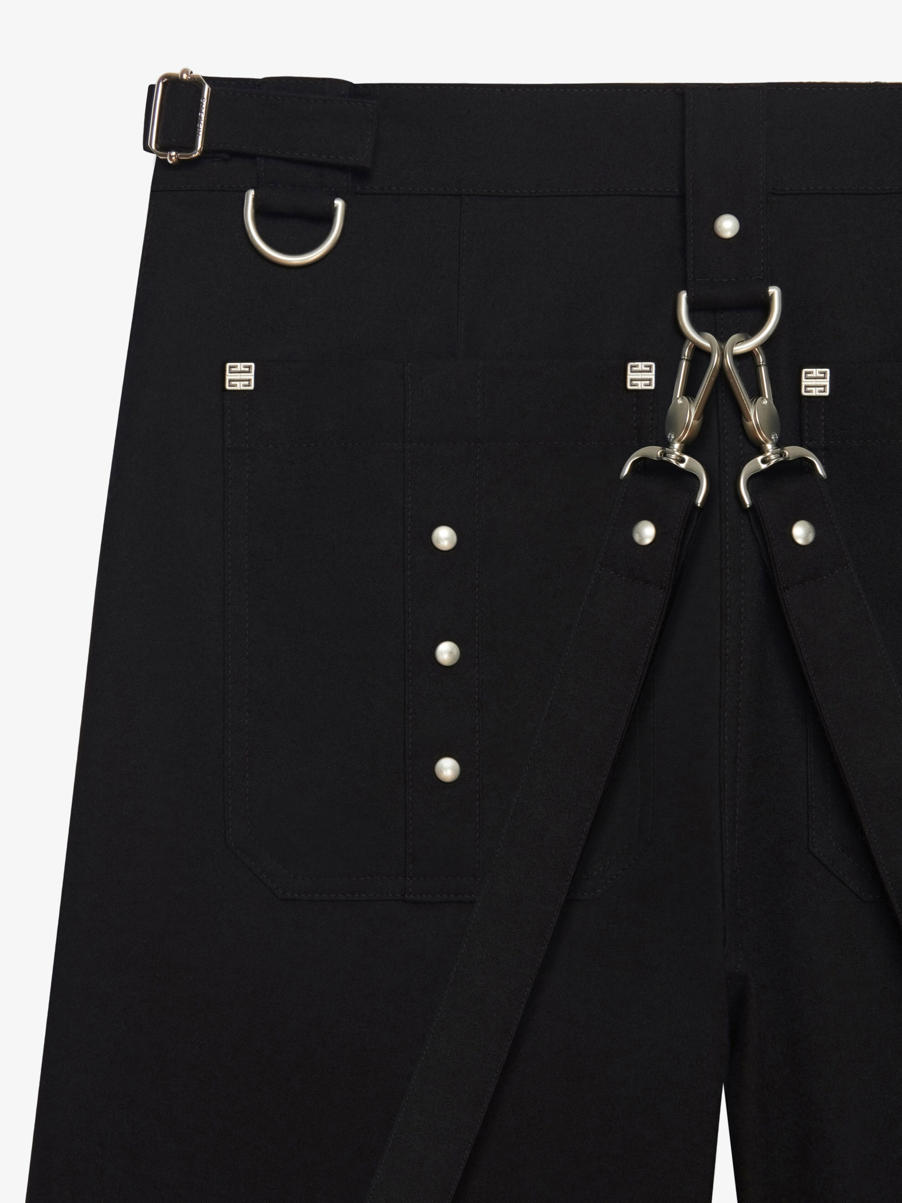 Givenchy Black Detachable Trousers