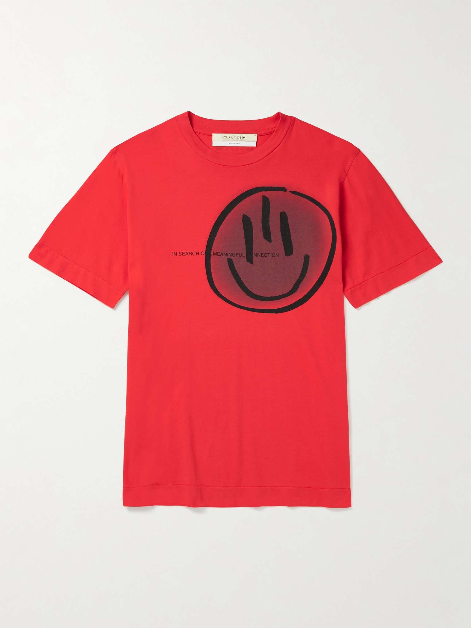 Logo-Print Cotton-Jersey T-Shirt - 1