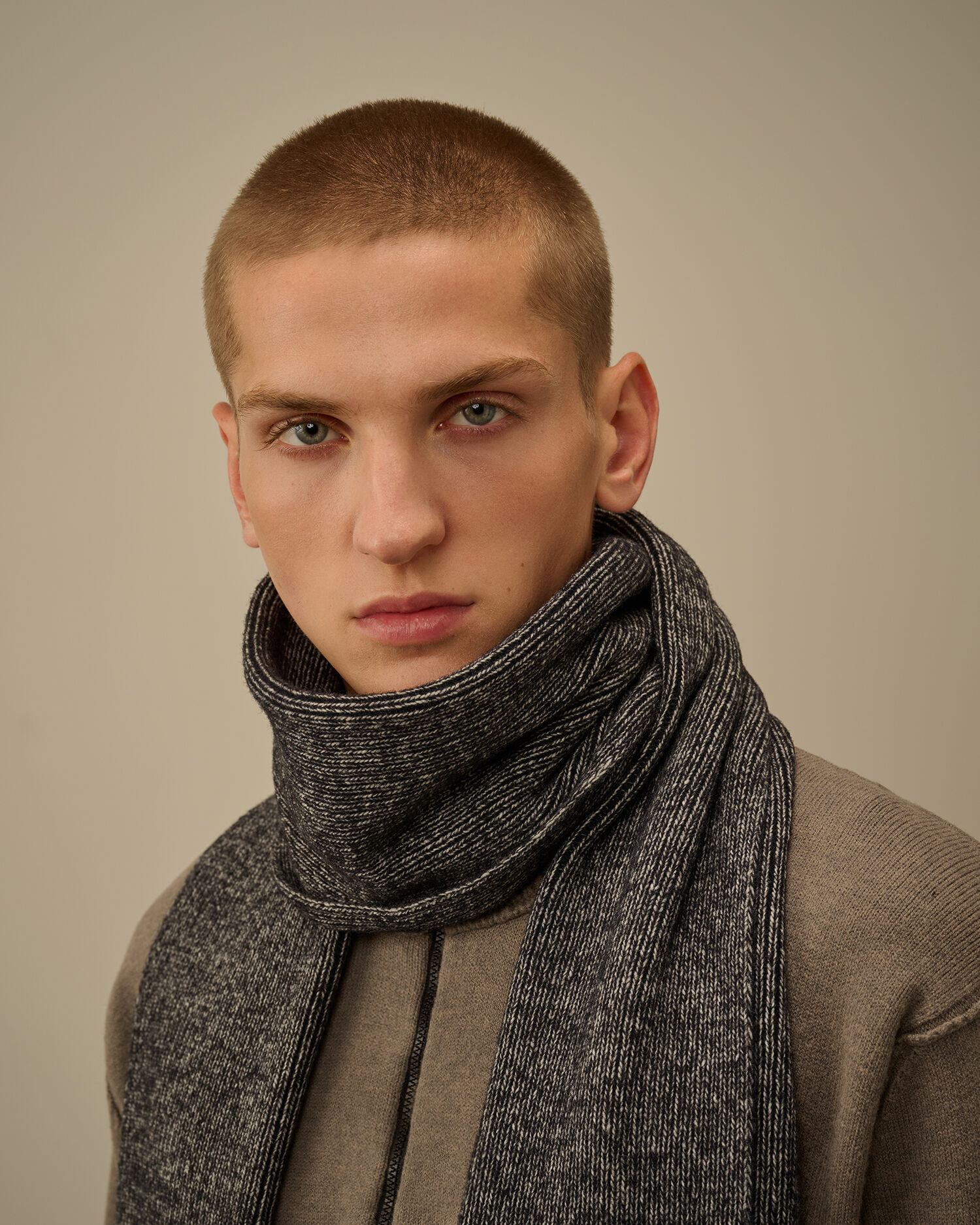 Fleece Knit Scarf - 3