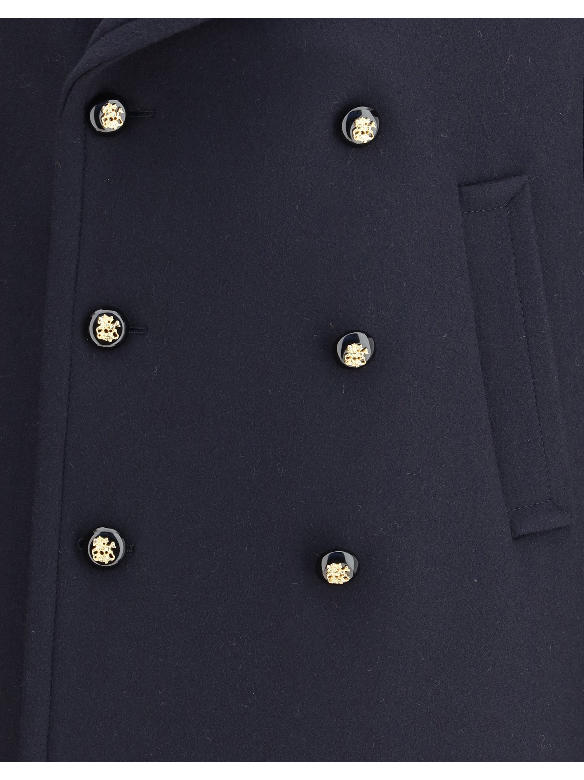 Valentino Men Caban | Collection | Wool Compact Felt - 3