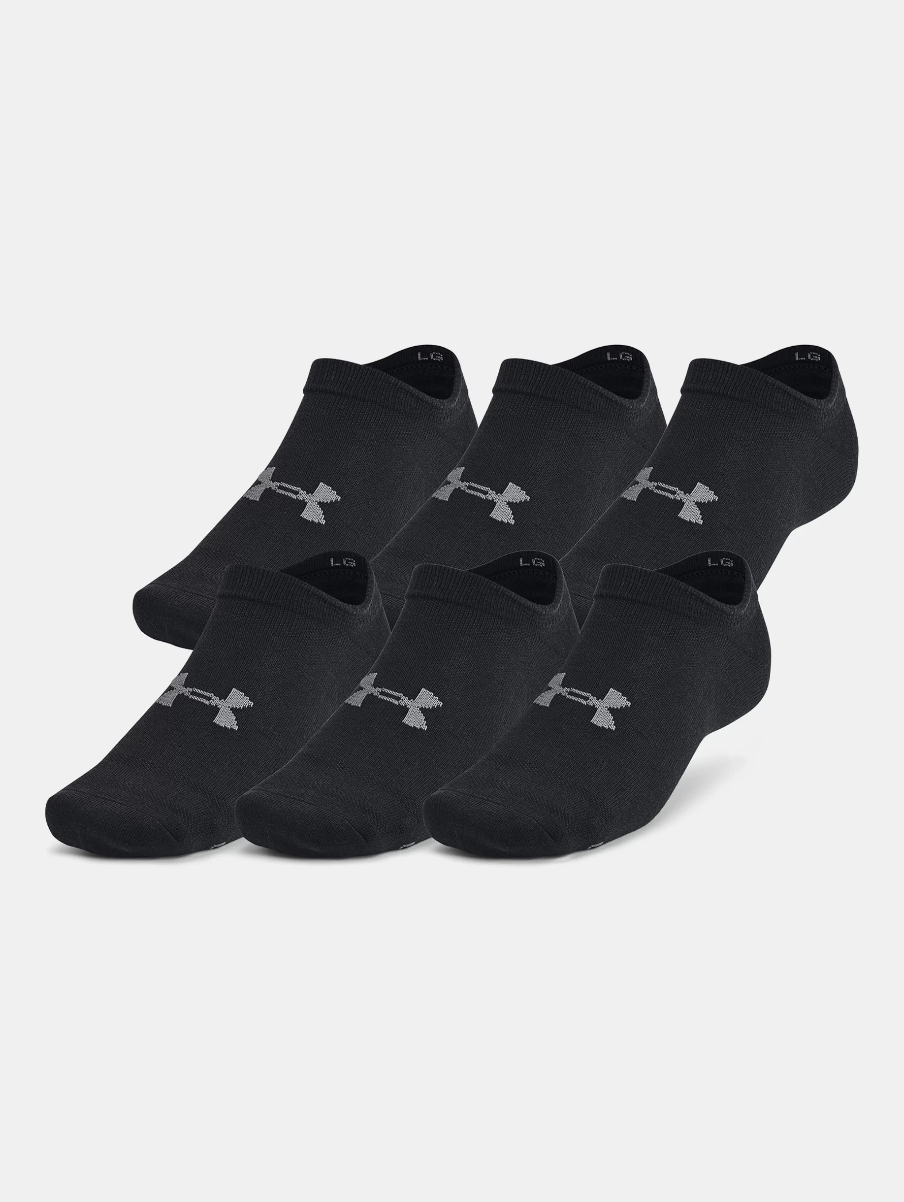 Unisex UA Essential 6-Pack No-Show Socks - 3