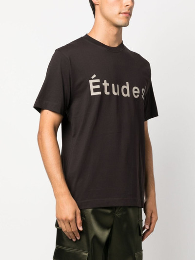 Étude logo-print organic cotton T-shirt outlook