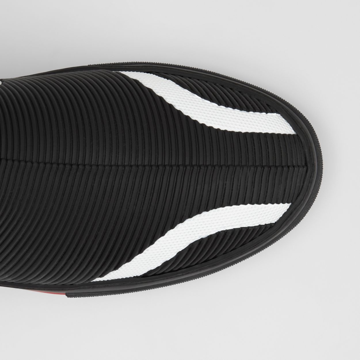 Stretch Nylon and Rubber Sub High-top Sneakers - 2