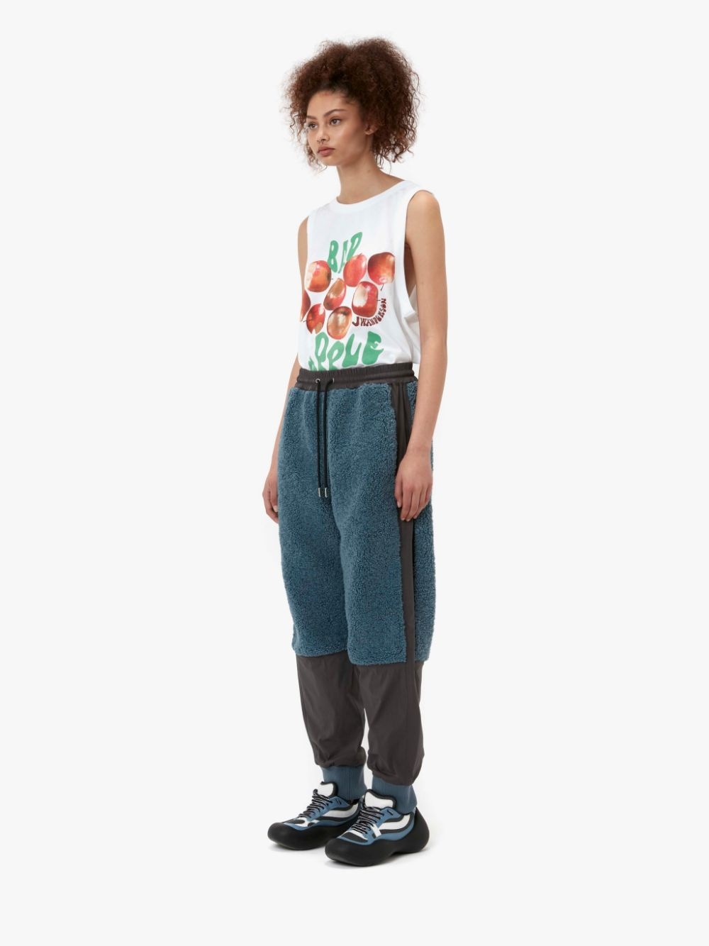 COLOUR BLOCK TRACK PANTS - 4