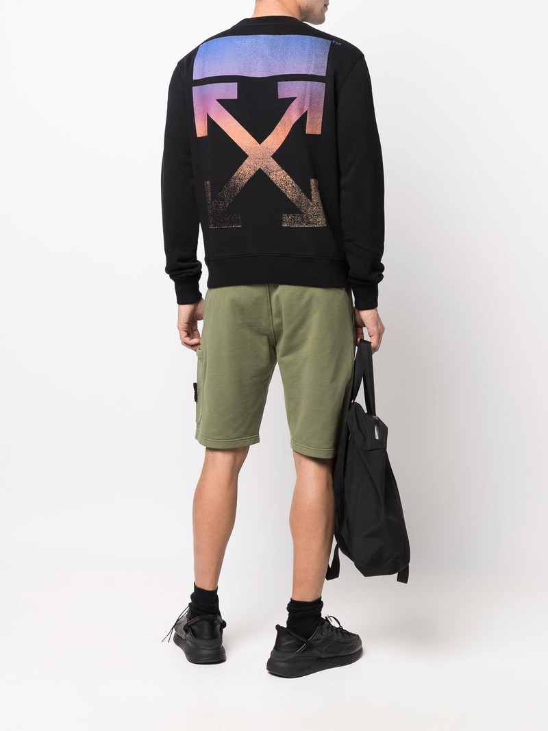 Off-White Degradé Arrows crew neck sweatshirt outlook