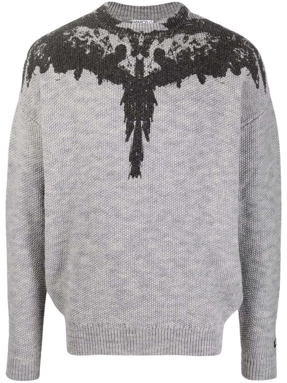 Tempera Wings print jumper - 1