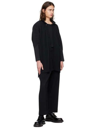 ISSEY MIYAKE Black Monthly Color March Trousers outlook